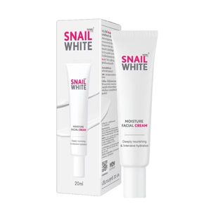 Crema Facial Blanqueadora Snail White, Humectante Antienvejecimiento, Nutritiva, Marca Privada, 20 ml, 24 Unidades/Caja - Product Image 1