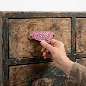 Poignées et poignées de tirage en céramique rose vieillie, design industriel, pour meubles de cuisine, armoires et commodes - Vente chaude - Product Image 3