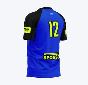Custom Soccer Team Jersey Short Sleeve Football Shirt Quick Dry Printed Sportswear for Training Match - Product Image 3