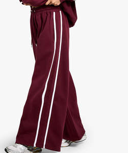 Pantalon de jogging décontracté tendance pour femme 2026, nouveau style transfrontalier, 100 % coton, grande taille, coupe droite et large pour l'hiver - Product Image 4