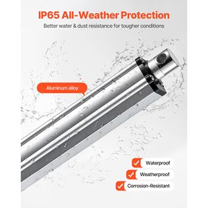 Attuatore Lineare Impermeabile IP65 da 12V, 40 Pollici, con Forza di 675 libbre/3000N, Velocità 0,2 Pollici/s, Cilindri da 40 Pollici, Staffa di Montaggio Esterna - Product Image 4
