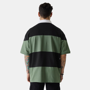 เสื้อยืดแขนสั้นผู้ชายผ้าฝ้ายถัก 100% ขายส่ง ระบายอากาศได้ดี เป็นมิตรกับสิ่งแวดล้อม พิมพ์โลโก้ตามสั่ง ไซส์ใหญ่ สไตล์ลำลอง สีพื้น - Product Image 2