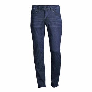 2025 Latest Design Men's High Street <b>Jeans</b> Custom Logo 100% Cotton Lightweight <b>Elastic</b> <b>Waist</b> Garment Dyed OEM Custom Service - Product Image 4