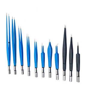 Pinzas bipolares electroquirúrgicas aisladas, instrumento quirúrgico oftálmico, herramientas electroquirúrgicas de acero inoxidable - Product Image 5