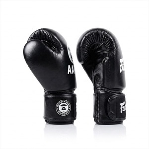 ถุงมือชกมวย Fairtex แบบกำหนดเอง OEM หนังแท้ 100% สำหรับมืออาชีพ น้ำหนักเบา สำหรับฝึกซ้อมและแข่งขัน สำหรับผู้ใหญ่และศิลปะการต่อสู้ - Product Image 4