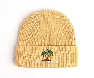 Bonnet en tricot personnalisé brodé unisexe, chaud pour l'hiver, avec revers, personnalisable avec nom et logo, en acrylique doux, pour hommes et femmes - Product Image 4