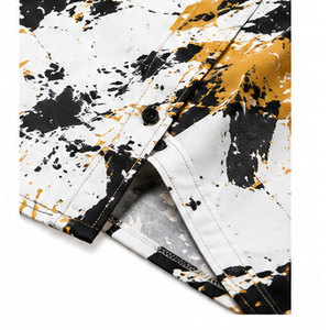 Chemise imprimée tendance pour homme avec matière respirante et coupe moderne pour un confort quotidien – Chemise à imprimé numérique - Product Image 5