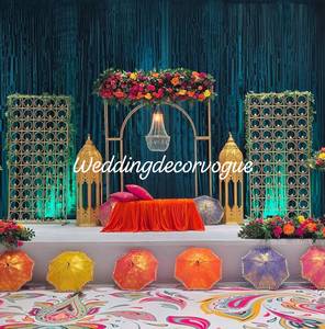 Backdrop Stand Iron Wedding Event Party <b>Frame</b> <b>Arch</b> Golden Wedding <b>Frame</b> Iron <b>Arch</b> for Hotel Banquet Decoration Supply - Product Image 3
