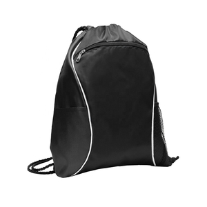 Wholesale Drawstring Bags For Unisex With Zipper In Multi Colors <b>Backpack</b> Sports Gym Bag For Hot Sale - Product Image 5