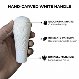 Statue de tête d'oiseau en résine sculptée à la main, sculpture d'animal en polyrésine durable pour la décoration de maison de luxe, ornement mural de jardin - Product Image 6