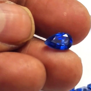 ไคยาไนต์สีน้ำเงินธรรมชาติ 18 เม็ด ขนาด 5 มม. ถึง 12 มม. รูปทรงวงรี/ลูกแพร์เหลี่ยมเพชรพลอย น้ำหนักรวม 23 กะรัต ขายส่ง Iroc คุณภาพสูง พลอยหลวม ราคา 46 ดอลลาร์สหรัฐ - Product Image 4