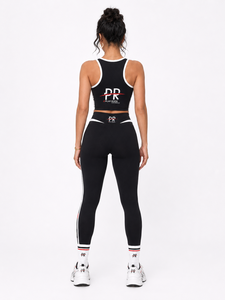 Conjunto de Yoga para Mujer de Alta Calidad con Logotipo Personalizado, Ecológico, Cintura Alta, Logotipo Frontal, Leggings Sin Costuras, Bra, Tallas Grandes, Servicio OEM - Product Image 6