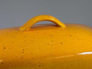 Recipiente para Mantequilla con Acabado Brillante, Tapa con Asa de Fácil Apertura, Base Profunda, Duradero, para Mostrador de Cocina - Product Image 4