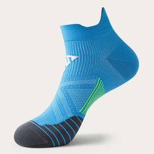 Knee High Sports <b>Socks</b> Black With Yellow Toe And Heel <b>Breathable</b> Knitted For Running Adults Summer - Product Image 6