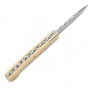 Handmade Folding <b>Knife</b> Bone Handle Stainless Steel Blade Straight Edge Drop Point EDC Pocket Custom Hunting <b>Knife</b> - Product Image 3