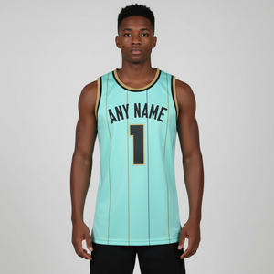 Ensemble d'uniformes de basketball vintage pour hommes, qualité supérieure, respirant, grande taille, sans manches, 220g, impression numérique personnalisée - Product Image 6