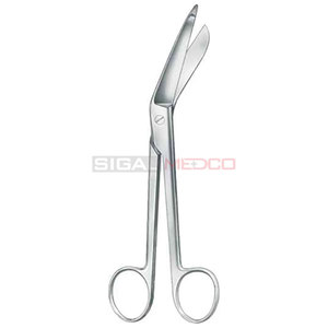 Tijeras para Vendajes de Acero Inoxidable de 7.5 Pulgadas, Clásicas para Primeros Auxilios, Perforaciones Corporales, Aplicación de Cintas y Apósitos, Resistentes al Óxido, Punta Redonda - Product Image 1