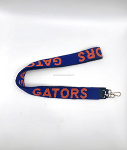 Sangle de sac personnalisée GATORS brodée de perles, imperméable, réglable avec crochet, pour nom d'équipe, bandoulière, poignée de sac à main spirituelle universitaire - Product Image 1