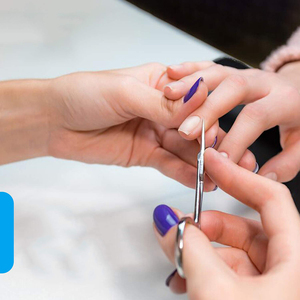 Ciseaux à ongles pour manucure 3,5 pouces en acier inoxydable, lame courbée, pointe fine, pour droitiers, ciseaux à cuticules pour nail art - Product Image 6