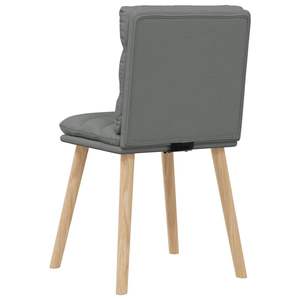Juego de 6 Sillas de Comedor Gris Oscuro - Product Image 6