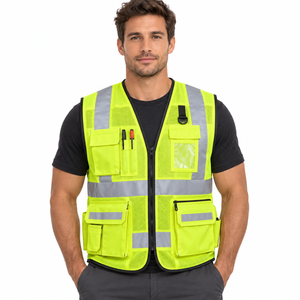 Gilet de sécurité électrique haute visibilité, vêtement de travail réfléchissant, vêtements de protection pour les travailleurs de maintenance, haute visibilité - Product Image 1