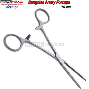 Pinzas Hemostáticas Bengolea, Pinzas de Sujeción Hemostáticas, Instrumentos Médicos Quirúrgicos, Acero Inoxidable, Profesionales - Product Image 4