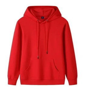 Sudaderas con Capucha para Hombre, 100% Algodón, Holgadas, Manga Larga, para Primavera y Otoño, Ropa Casual Sólida, Bordada, para Invierno - Product Image 4