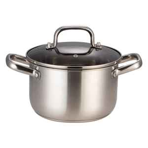 Olla vaporera de acero inoxidable con tapa de vidrio, vaporera multicapa, olla para cocinar, compatible con inducción, utensilios de cocina - Product Image 2