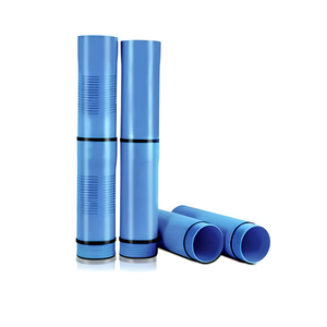 Tubo Roscado de Plástico Azul Aloft con Rejilla Ranurada y Tapa de 4.5 Pulgadas - Product Image 6