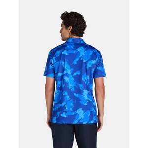 Camiseta de Golf de Manga Corta para Hombre, Camuflaje Azul, Transpirable, de Secado Rápido, Tejido de Poliéster, Corte Casual, Largo Regular - Product Image 2