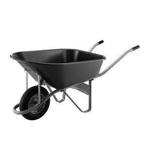 Premium Heavy Duty Bathtub Pneumatic Solid Wheel Wheel Barrow Steel Framed Garden Wheelbarrow Utility Dump <b>Cart</b> Manufacturer New - Product Image 1