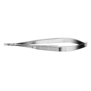 Porte-aiguilles micro-courbes A-1 VERITAS Castroviejo 14 cm de haute qualité réutilisables, ensemble d'instruments chirurgicaux pour sutures - Product Image 3