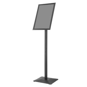 Porta Cartelli su Piedistallo Resistente 11 X 17 Pollici, Supporto per Poster Regolabile Verticale e Orizzontale, Trattamento Superficiale Lucido per Formato A4 - Product Image 1