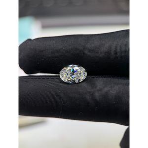 Diamants de laboratoire de haute qualité avec traitement CVD, forme ovale, pour bagues de fiançailles, boucles d'oreilles, pendentifs, bracelets et créations de bijoux de mode - Product Image 1