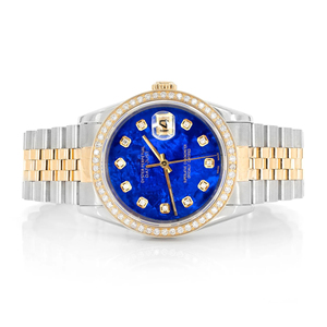 Reloj de Moissanita Iced Out con Diamantes VVS, Estilo Hip Hop, de Acero Inoxidable, Cuarzo, Correa de 20mm, Esfera de Cristal, Reloj Personalizado - Product Image 1