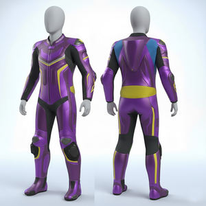 Pantalones y Jersey para Motocicleta, Traje de Carreras Juvenil para Motocross, Ropa Infantil para Motocicleta Todoterreno, Chaquetas de Motocicleta de Cuero Genuino - Product Image 4