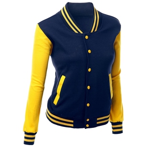 Journey Womens Jacket High Quality Varsity Jacket Breathable Comfortable Winter Warm Custom Logo Casual Streetwear - Product Image 2