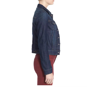 เสื้อแจ็คเก็ตยีนส์ผู้หญิง สไตล์สตรีทแวร์ลำลอง ติดกระดุม ทรงปกติ ผ้าฝ้าย 100% - Product Image 5