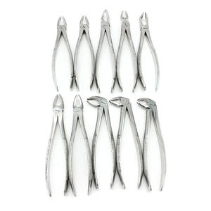 Juego de 10 Pinzas de Extracción Dental para Adultos, Kit de Acero Inoxidable para Extracción Quirúrgica de Dientes, Herramientas Dentales - Product Image 6