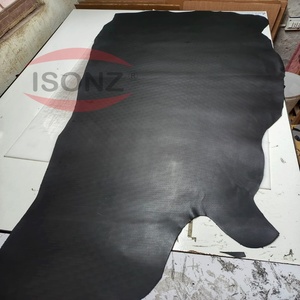 Cuero con Acabado Negro para Cinturones, Hecho con Pieles de Búfalo y Vaca, para Cinturones, Bolsos y Productos de Cuero de Calidad - Product Image 1