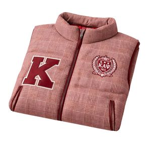 Chaleco Universitario Kappa Alpha Psi Prince of Wales, Ropa de Fraternidad Griega con Diseño Clásico, Corte Premium y Estilo Elegante - Product Image 6