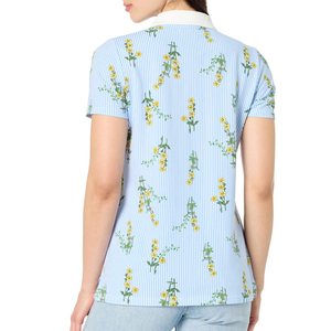 Polo de Mujer de Alta Calidad, Corte Ajustado, 100% Algodón, Buen Precio, con Estampado en Capas - Product Image 5