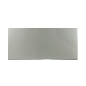 Ensemble de salle à manger 7 pièces Glam Silver gris foncé, chaise à dossier capitonné en acrylique avec dossier à feuilles capitonnées, meubles de salle à manger, table et 6 chaises - Product Image 4