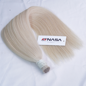 ผมต่อแบบเรมี่แท้แบบสองชั้น26นิ้วสีอ่อนผู้บริจาคเดี่ยวผมตรงคุณภาพสูง - Product Image 5