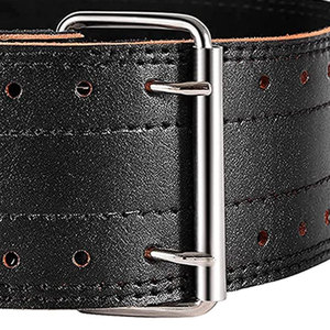 Professional Weightlifting Leather Waist Belt For Gym Fitness Strength Training Support Ideal For Men And Women - Product Image 4