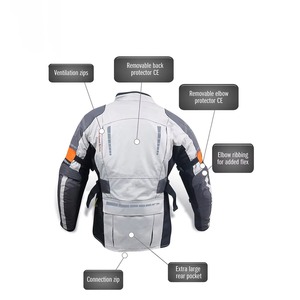 Men Windproof <b>Motorcycle</b> <b>Jacket</b> Plus Size Racing Sportswear with Protective Armor Textile Riding Gear Motorbike Auto Racing - Product Image 3