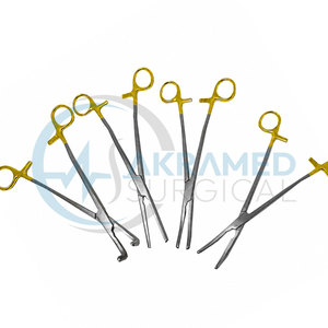 Pinzas Zeppeline de Alta Calidad, Pinzas de Acero Inoxidable para Histerectomía, Instrumento Quirúrgico de Obstetricia y Ginecología con Certificación CE - Product Image 4