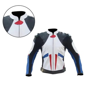 Blouson de moto élégant pour homme en cuir véritable à manches longues, nouveau design, haute qualité, style très populaire, collection automne 2026 - Product Image 5