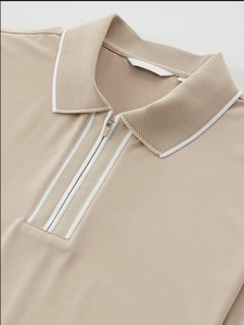 Polo en coton 100% de qualité supérieure pour homme, avec logo personnalisé, manches courtes, design de qualité pour le golf, exporté du Bangladesh. - Product Image 6