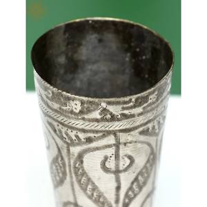 Handmade 7-Inch Brass <b>Vintage</b> Glass Home Decor <b>Item</b> Handcrafted Brass Craft From India - Product Image 2